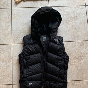 The North Face Black Puffer Vest